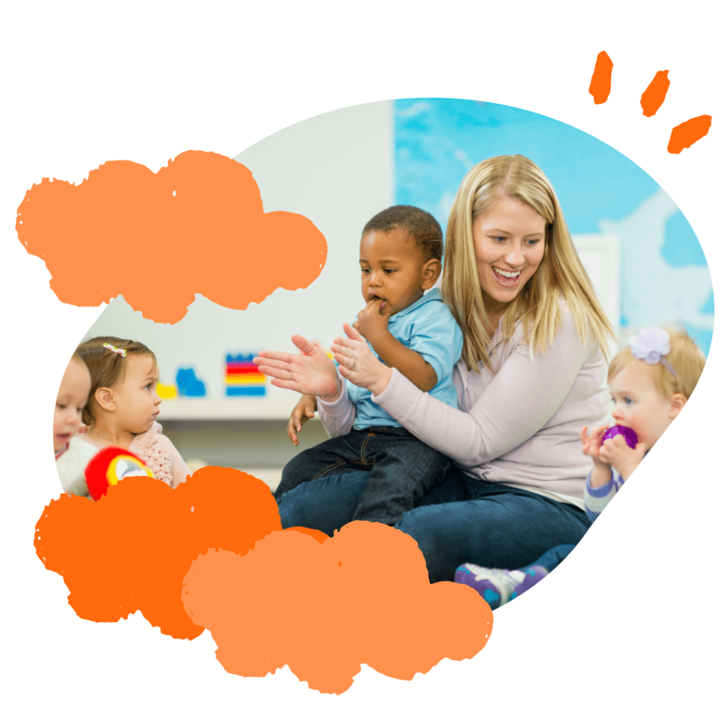 qi difference teacher with day care student